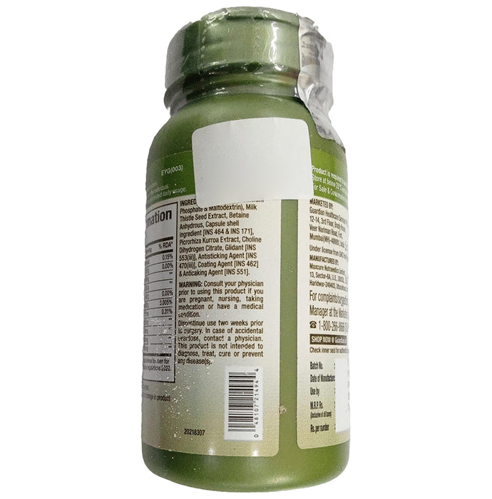 GNC Herbal Plus Liver Support Vegetarian Capsule