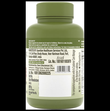 GNC Herbal Plus Triple Ginseng Root Capsule | For Energy & Vitality Support