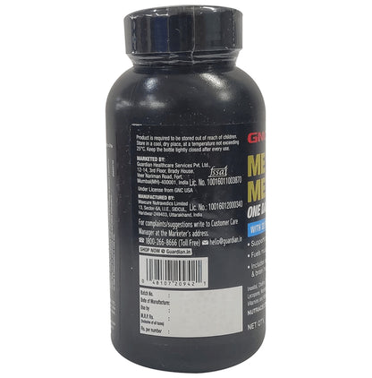 GNC Mega Men One Daily Multivitamin for Muscle Performance, Immunity & Brain Health | Tablet