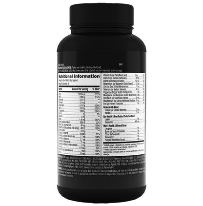 GNC Mega Men One Daily Multivitamin for Muscle Performance, Immunity & Brain Health | Tablet