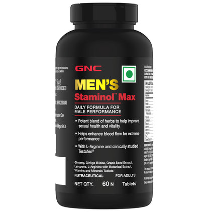 GNC Men's Staminol Max Tablet - Classic Derma