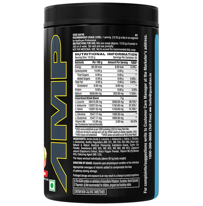 GNC Pro Performance AMP Gold Series BCAA Advanced | For Lean Muscles & Recovery | Flavour Powder Spicy Guava