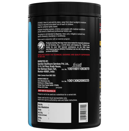GNC Pro Performance AMP Gold Series BCAA Advanced | For Lean Muscles & Recovery | Flavour Powder Watermelon