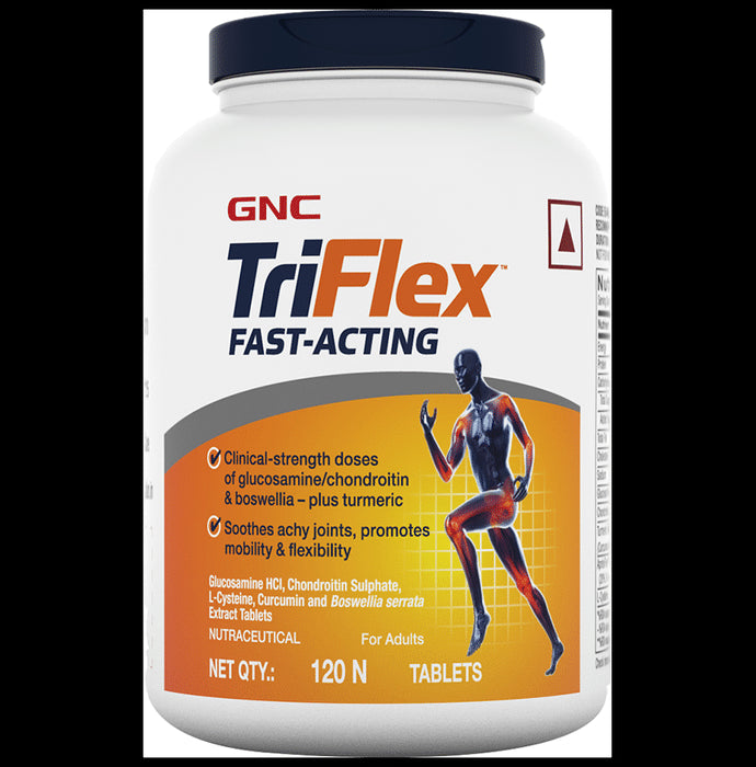 GNC Triflex Fast-Acting with Glucosamine & Boswellia for Joints Mobility & Flexibility | Tablet - Classic Derma