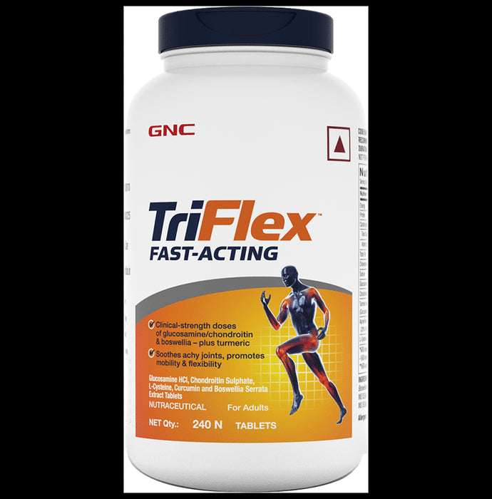 GNC Triflex Fast-Acting with Glucosamine & Boswellia for Joints Mobility & Flexibility | Tablet - Classic Derma