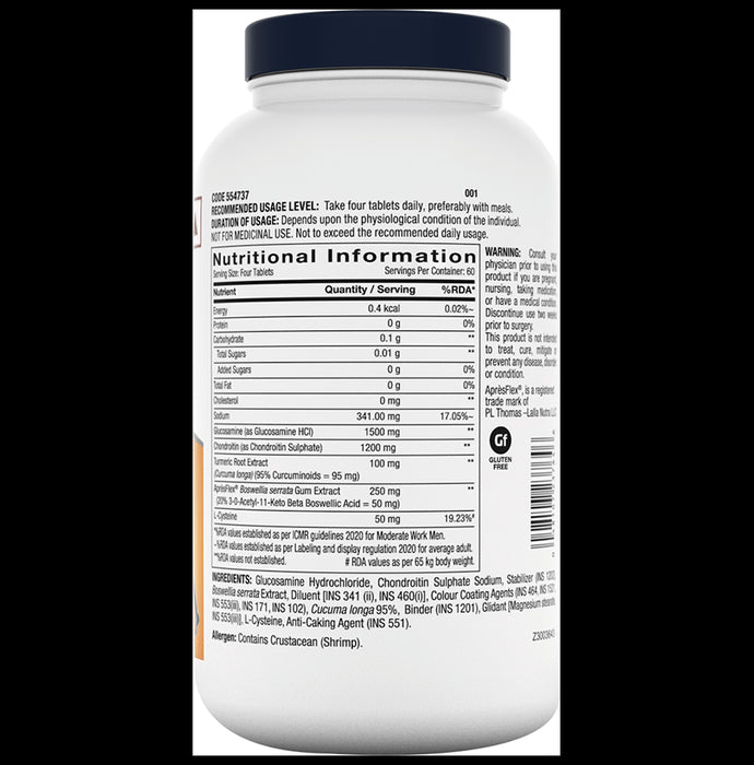 GNC Triflex Fast-Acting with Glucosamine & Boswellia for Joints Mobility & Flexibility | Tablet