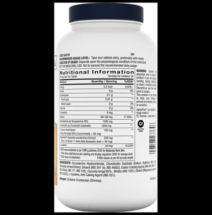 GNC Triflex Fast-Acting with Glucosamine & Boswellia for Joints Mobility & Flexibility | Tablet