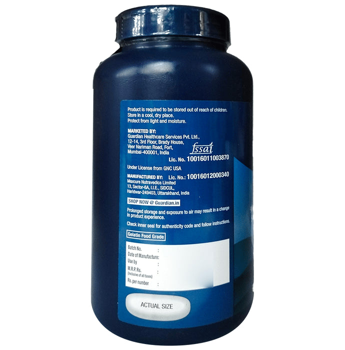 GNC Triple Strength Fish Oil Soft Gelatin Capsules with Omega 3 Fatty Acids | For Heart, Brain, Skin, Eye & Joint Health