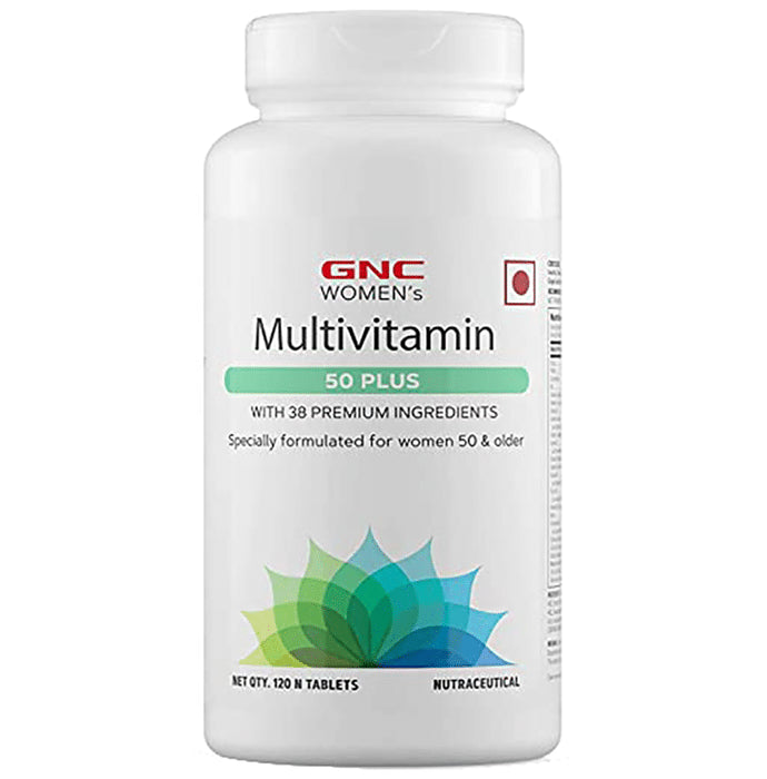 GNC Women's Multivitamin 50 Plus | For Joints & Anti-Ageing Support | Tablet - Classic Derma