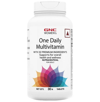GNC Women's One Daily Multivitamin | For Overall Health & Wellness | Tablet - Classic Derma