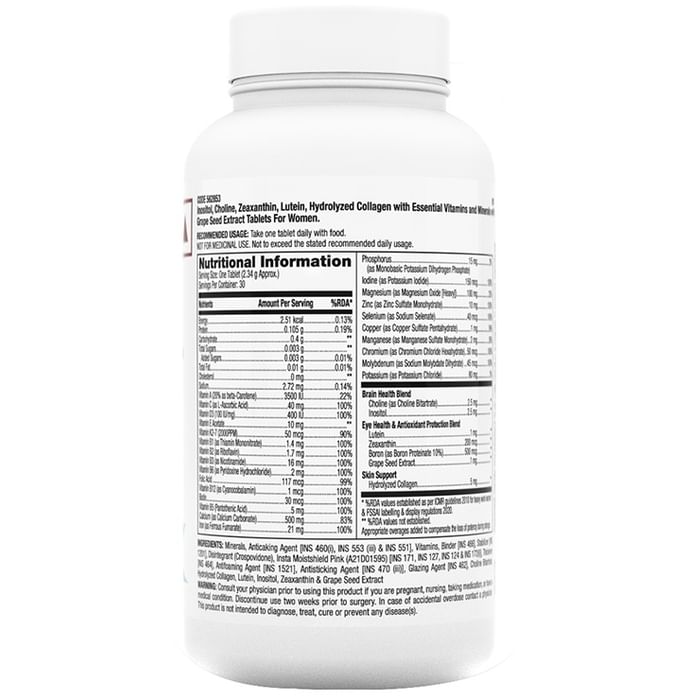 GNC Women's One Daily Multivitamin | For Overall Health & Wellness | Tablet