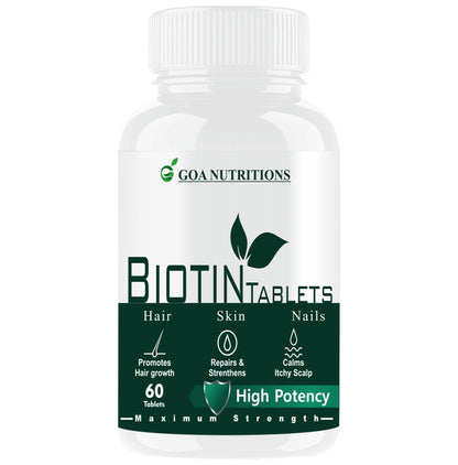 Goa Nutritions Biotin Tablet - Classic Derma