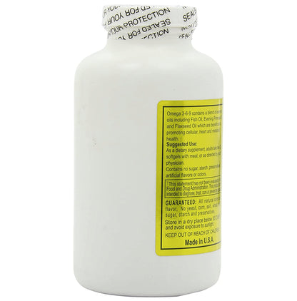 Golden Alaska Deep Sea Fish Oil Omega-3 6 9 1000mg Softgel