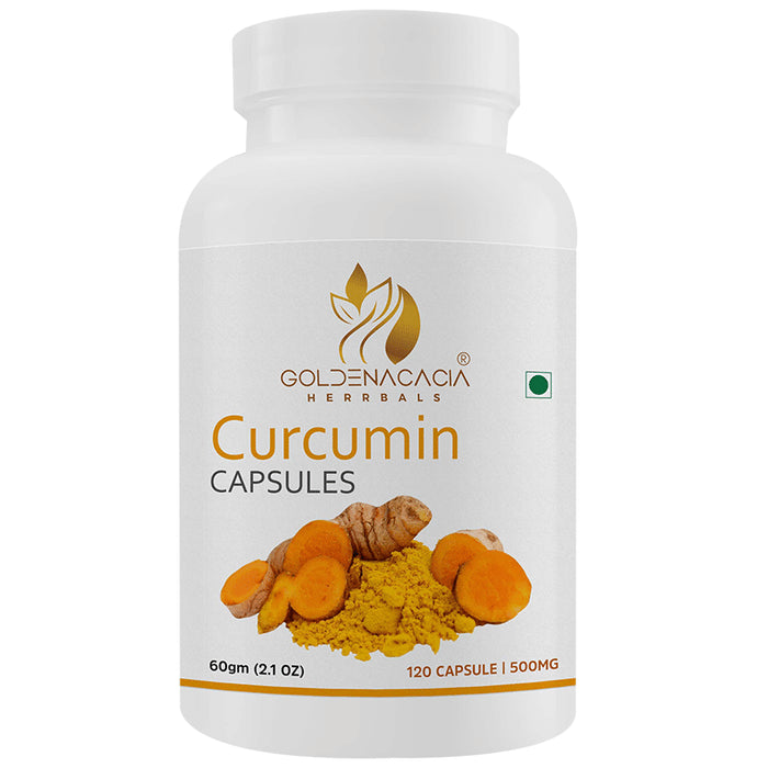 Goldenacacia Herrbals Curcumin 500 Capsule - Classic Derma