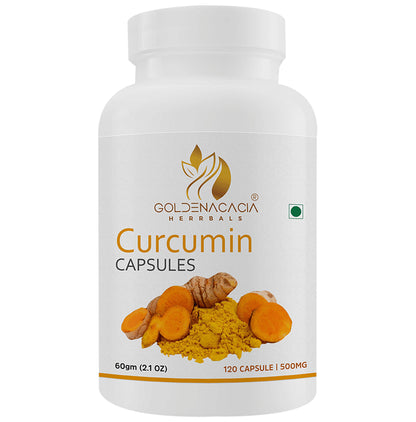 Goldenacacia Herrbals Curcumin 500 Capsule - Classic Derma
