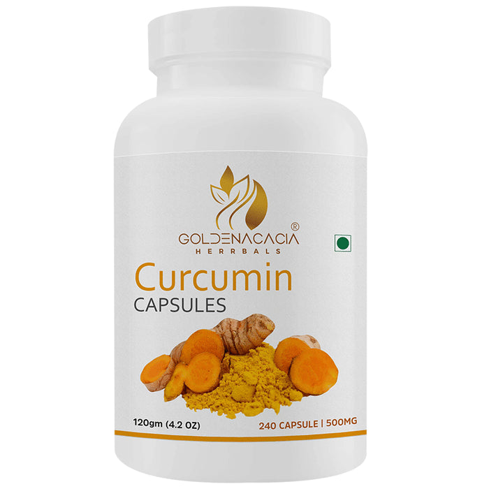 Goldenacacia Herrbals Curcumin 500 Capsule - Classic Derma