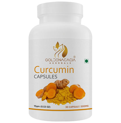 Goldenacacia Herrbals Curcumin 500 Capsule - Classic Derma