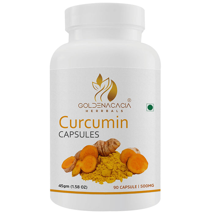 Goldenacacia Herrbals Curcumin 500 Capsule - Classic Derma