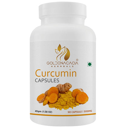 Goldenacacia Herrbals Curcumin 500 Capsule - Classic Derma