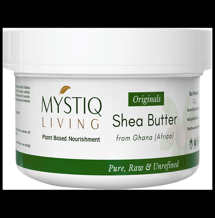 Mystiq Living Shea Butter for Skin, Face and Hair | Pure and Natural - Classic Derma