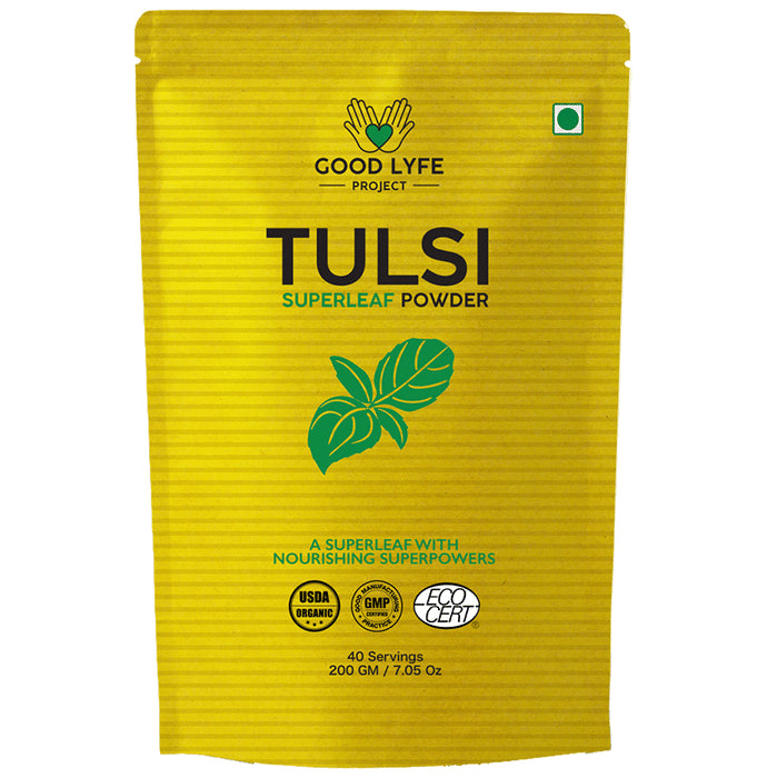 Good Lyfe Project Tulsi Superleaf Powder - Classic Derma