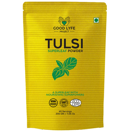 Good Lyfe Project Tulsi Superleaf Powder - Classic Derma