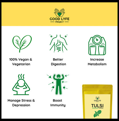 Good Lyfe Project Tulsi Superleaf Powder