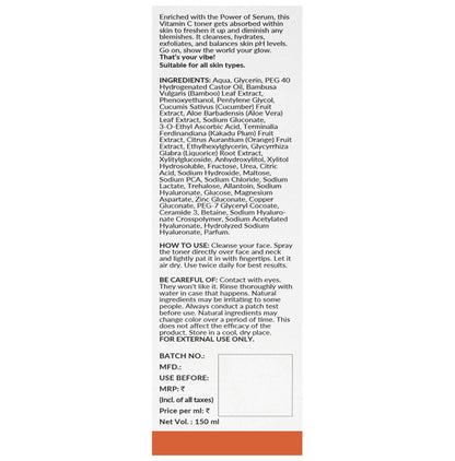 Good Vibes Anti-Blemish Glow Toner Vitamin C