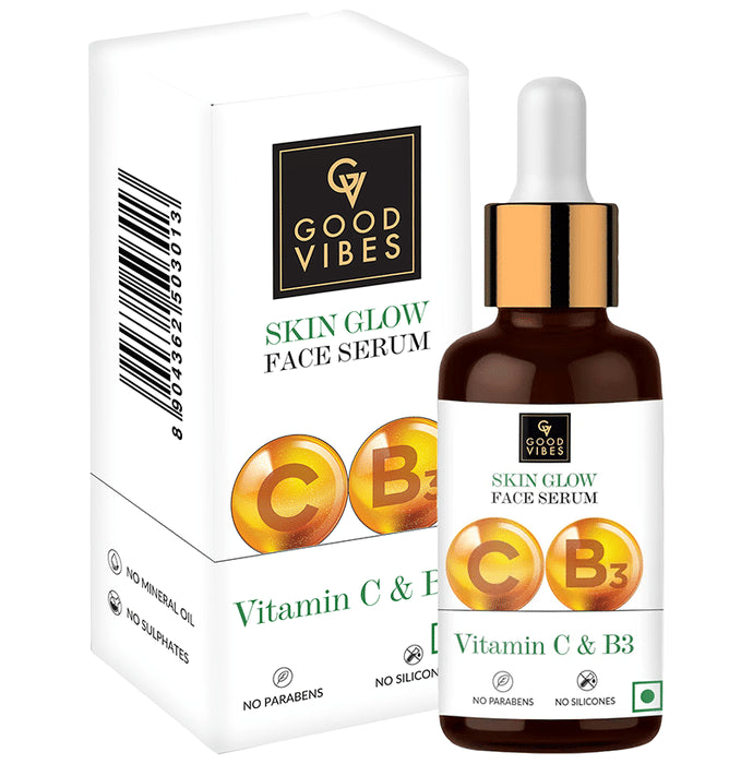 Good Vibes Skin Glow Face Serum Vitamin C & Vitamin B3