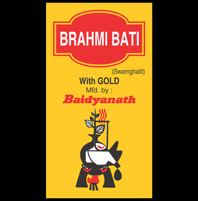 Baidyanath Brahmi Bati with Gold