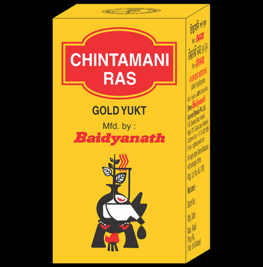 Baidyanath Chintamani Ras Gold Yukt Tablet - Classic Derma