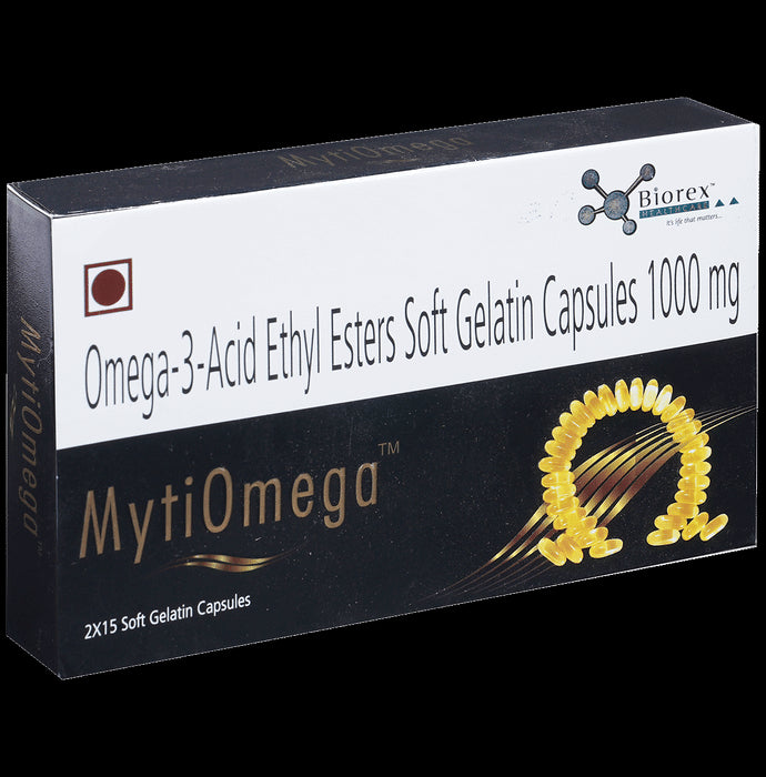Mytiomega Soft Gelatin Capsule