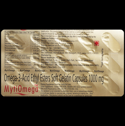 Mytiomega Soft Gelatin Capsule