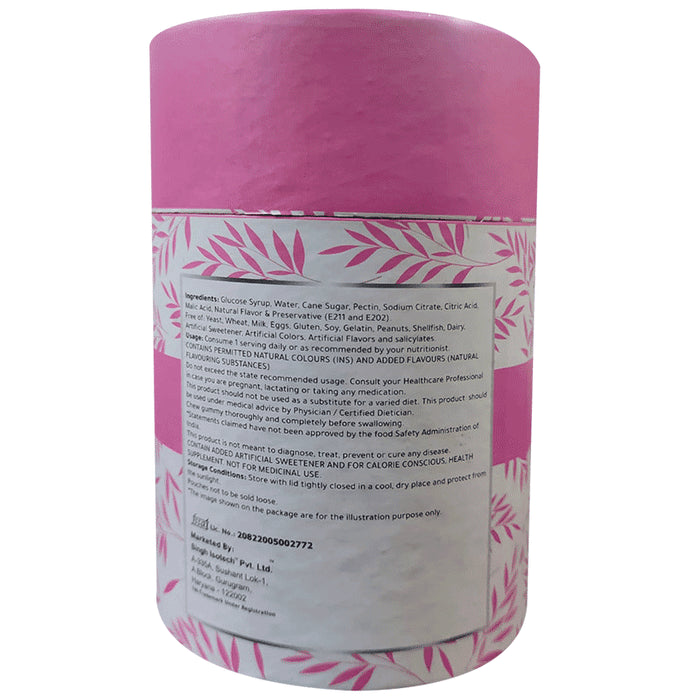 Granny's Gummies Cherish Hair, Nails & Skin Gummies (30 Each) Strawberry