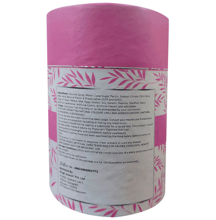 Granny's Gummies Cherish Hair, Nails & Skin Gummies (30 Each) Strawberry