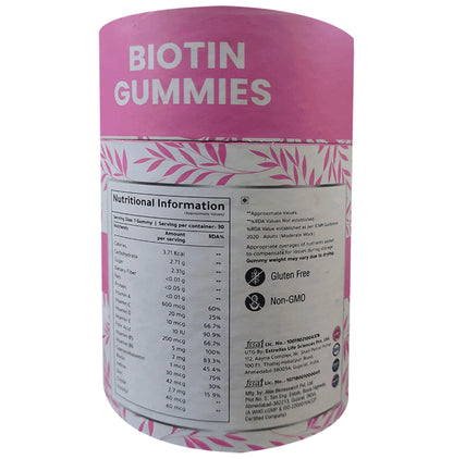 Granny's Gummies Cherish Hair, Nails & Skin Gummies (30 Each) Strawberry