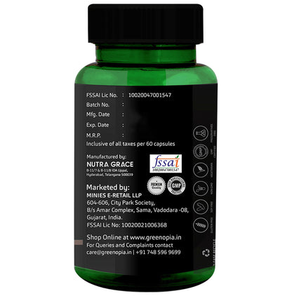 GreenOpia Naturals Flaxseed Oil Vegetarian Capsule