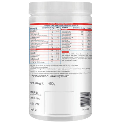 Gritzo Supermilk 13+years Mango Delight