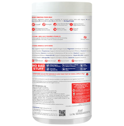 Gritzo SuperMilk Daily Nutrition 13+ Yrs Boy Height+ Double Chocolate