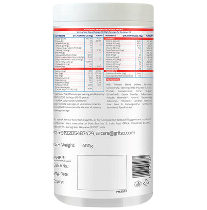 Gritzo SuperMilk Daily Nutrition 13+ Yrs Boy Height+ Double Chocolate