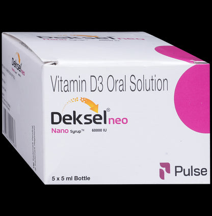 Deksel Neo Oral Solution | With Vitamin D | Nutritional Supplement