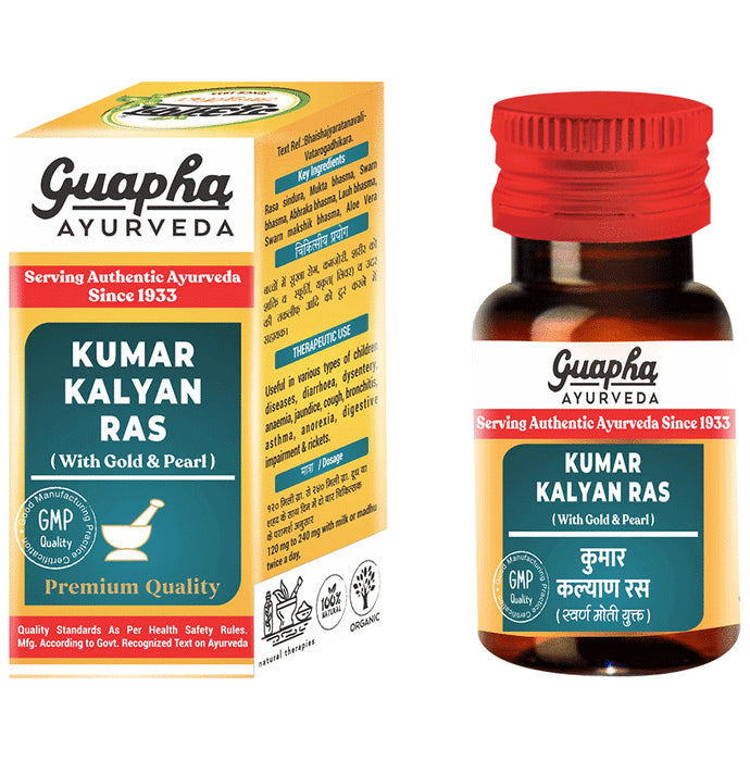 Guapha Ayurveda Kumar Kalyan Ras for Respiratory Support & Fever Relief - Classic Derma