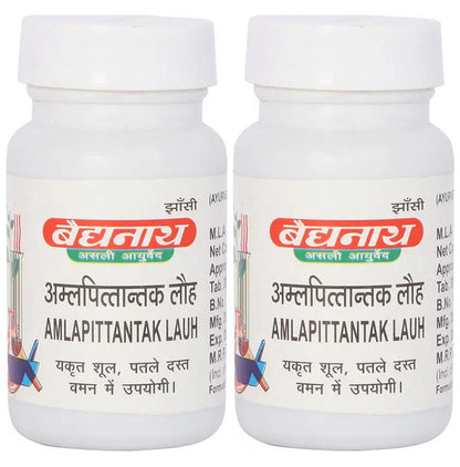 Baidyanath (Jhansi) Amlapittantak Lauh Tablet (40 Each) - Classic Derma