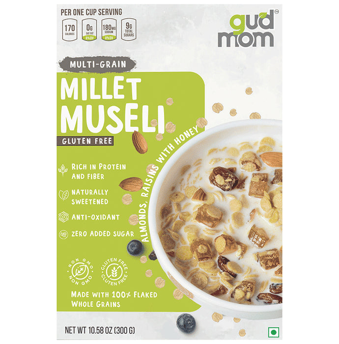 Gud Mom Millet Muesli - Classic Derma