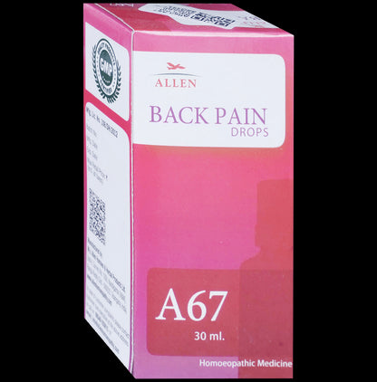 Allen A67 Back Pain Drop
