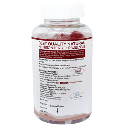 Gummsi Combo Pack of Apple Cider Vinegar Green Apple & Biotin Cranberry Gummies (30 Each)