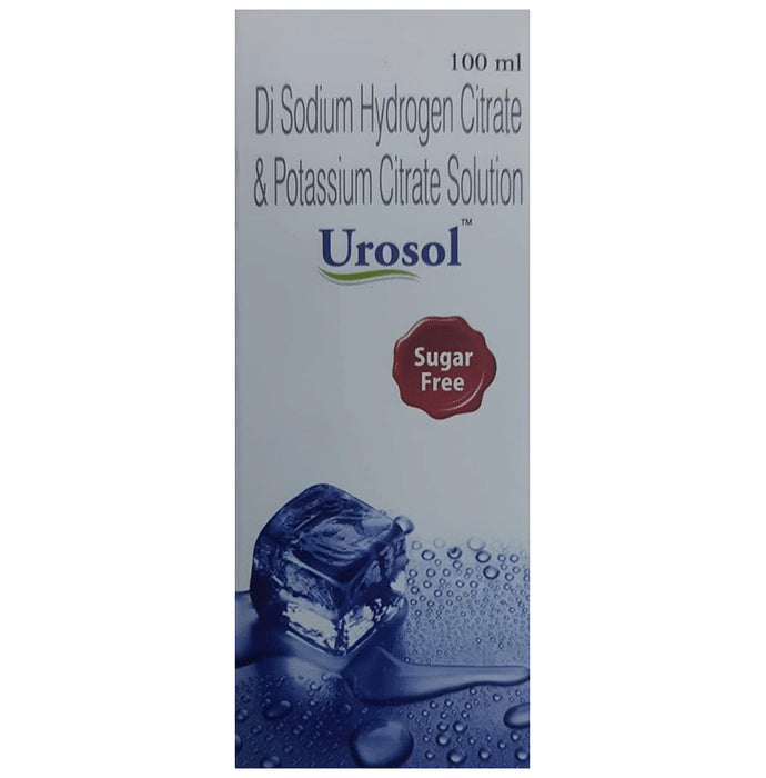 Urosol Syrup Orange Sugar Free - Classic Derma