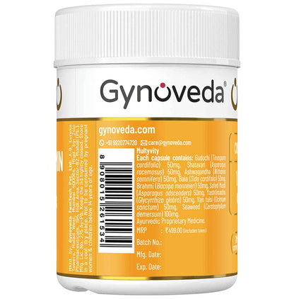 Gynoveda Ayurvedic Multivitamin Capsule (30 Each)