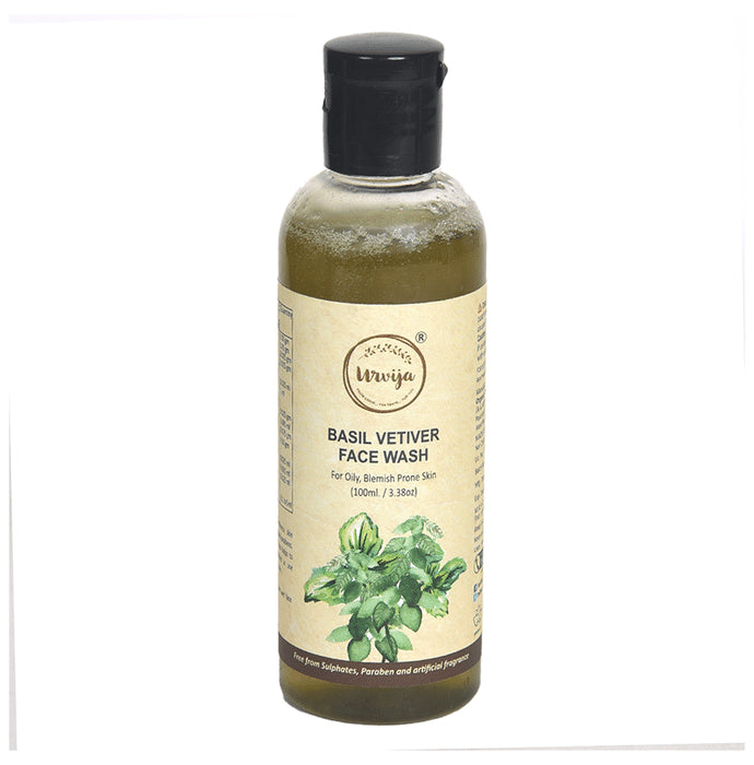 Urvija Basil Vetiver Face Wash - Classic Derma
