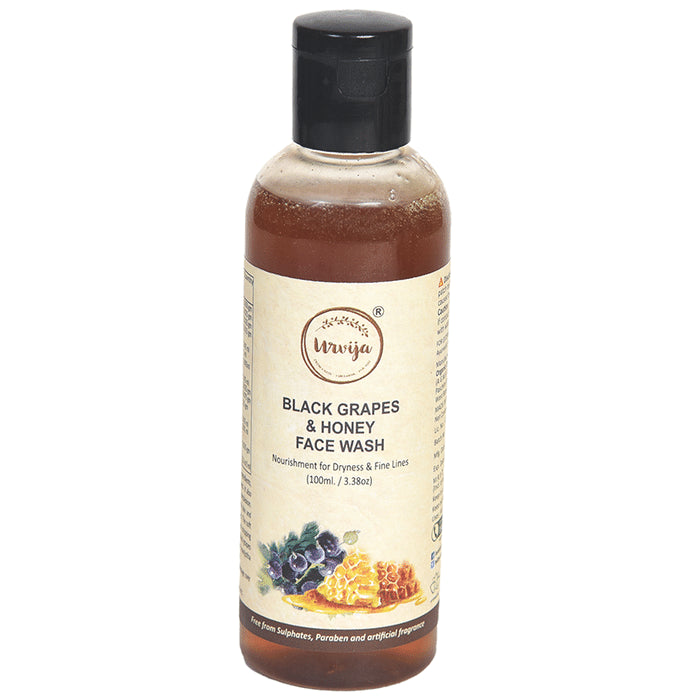 Urvija Black Grapes & Honey Face Wash - Classic Derma